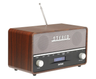 Denver Radio DAB+/FM Denver DAB-36 z drewnianą obudową brązowe - 1535066 - zdjęcie 3
